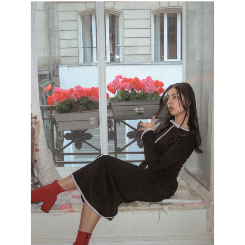 Colette, maxi knitted dress | AH 2026