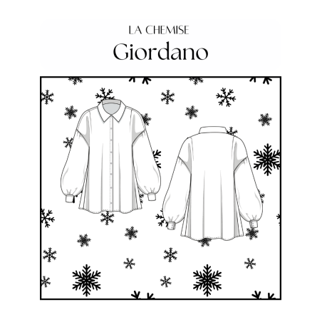 Giordano — Patron PDF Chemise | Galaen Paris