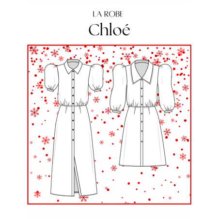 Chloé — Dress PDF Sewing Pattern | Galaen Paris