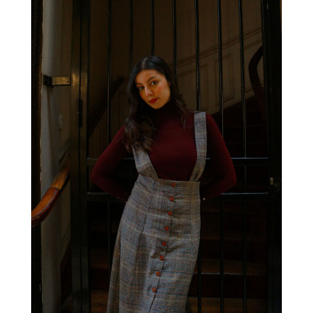 Alice — Patron PDF Robe midi élégante | Galaen Paris