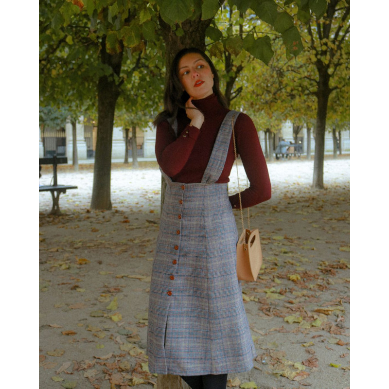 Alice — Patron PDF Robe midi élégante | Galaen Paris