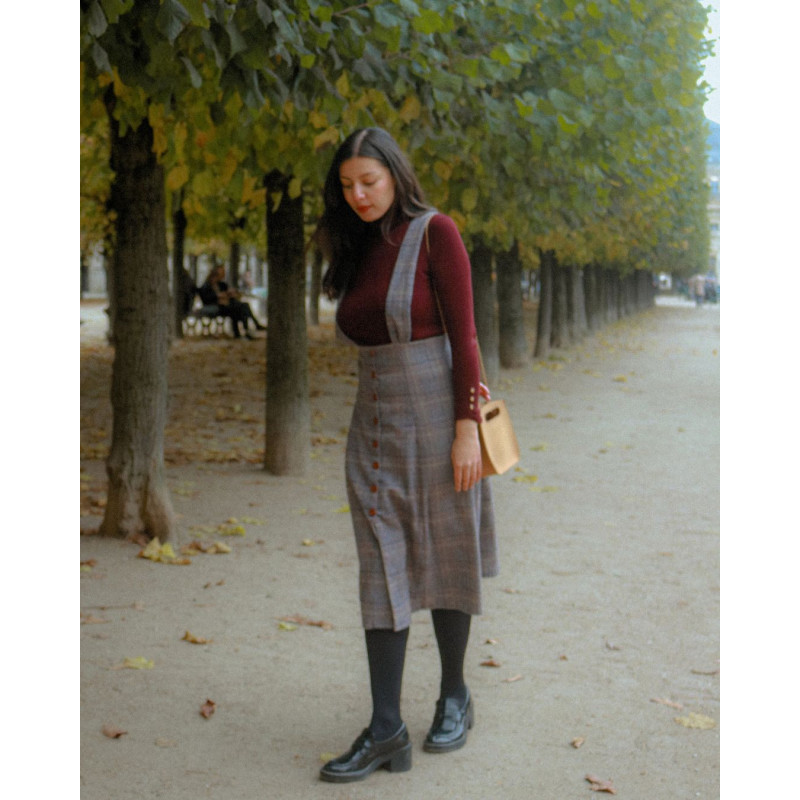 Alice — Patron PDF Robe midi élégante | Galaen Paris