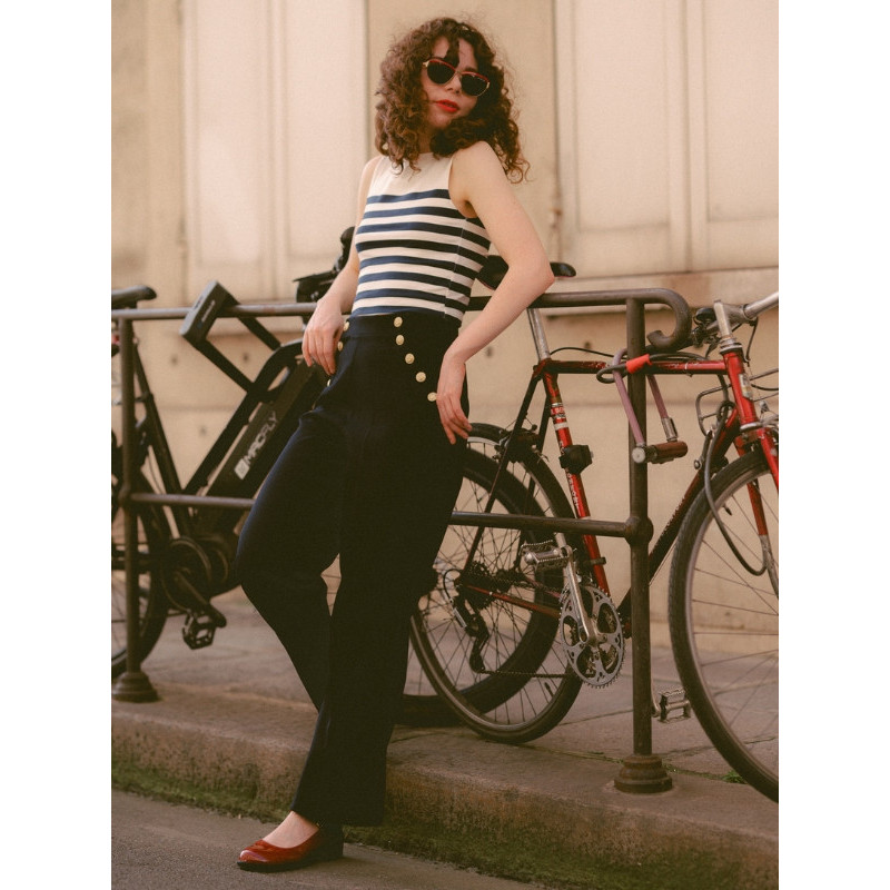 Montaigne — Wide-Leg Pants PDF Sewing Pattern | Galaen Paris