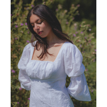 Elizabeth — Dress PDF Sewing Pattern (Short & Long Version) | Galaen Paris
