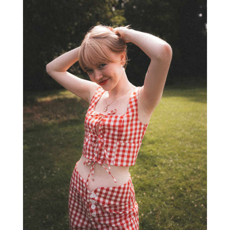 Margot — Patron PDF Top (3 Versions) | Galaen Paris