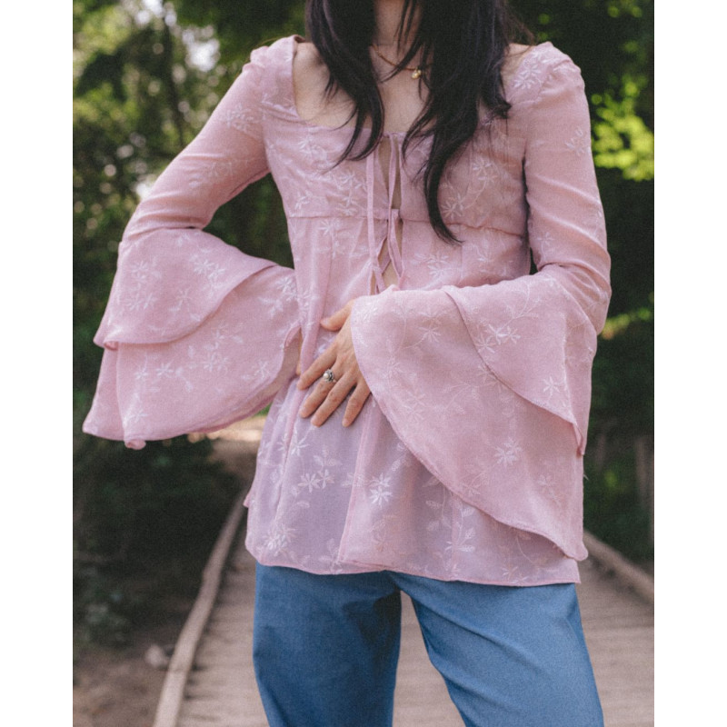 Margot — Patron PDF Top (3 Versions) | Galaen Paris
