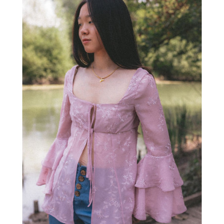 Margot — Patron PDF Top (3 Versions) | Galaen Paris