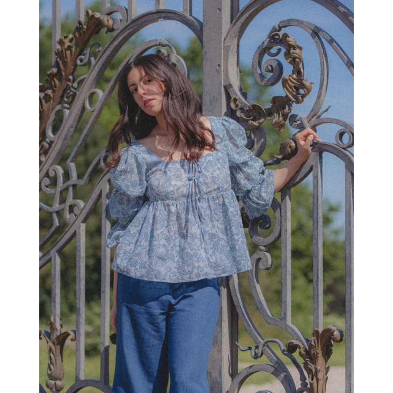 Margot — Top PDF Sewing Pattern (3 Versions) | Galaen Paris